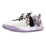 [Custom Du 5's Black Myth]  KD Trey 5 IX Vintage Basketball Shoes Unisex Mid-Top White/Purple/Black/Red - Image 2