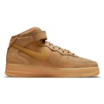 [Custom Winter plum Bear]  Air Force 1 Skateboarding Shoes Unisex - Image 2
