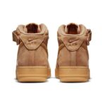 [Custom Winter plum Bear]  Air Force 1 Skateboarding Shoes Unisex - Image 3