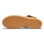 [Custom Winter plum Bear]  Air Force 1 Skateboarding Shoes Unisex - Image 4