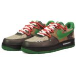 [Custom Green fields and starry rivers]  Air Force 1 Skateboarding Shoes Men - Image 3