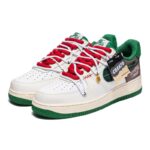 [Custom Green fields and starry rivers]  Air Force 1 Skateboarding Shoes Men - Image 4