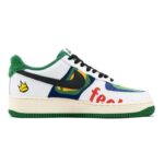 [Custom Green Fields And Starry Rivers]  Air Force 1 Skateboarding Shoes Unisex - Image 2