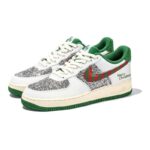 [Custom Men's off-white and green Christmas]  Air Force 1 Skateboarding Shoes Men - Image 2
