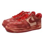 [Custom Men's dyed black tea]  Air Force 1 Skateboarding Shoes Men - Image 2
