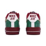 [Custom Women's Christmas green gold hook]  Air Force 1 Skateboarding Shoes Women's - Image 4