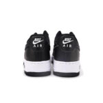 [Custom 59 Men's and women's identical black and white three]  Air Force 1 Skateboard Shoes Unisex Low-Top Black White - Image 4