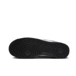[Custom 59 Men's and women's identical black and white three]  Air Force 1 Skateboard Shoes Unisex Low-Top Black White - Image 5