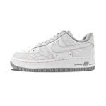[Custom Iridescent snake spirit]  Air Force 1 Skateboard Shoes Women's Low-Top Yellow/Green/White - Image 4