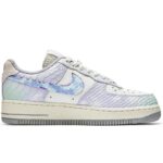 [Custom The spirit Snake sets sail]  Air Force 1 Skateboard Shoes Women's Low-Top Purple - Image 3