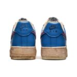 [Custom Figure oil painting]  Air Force 1 Skateboarding Shoes Unisex Low-top White And Yellow - Image 5