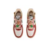 [Custom Cartoon Christmas]  Air Force 1 Skateboard Shoes Women's Low-Top Green - Image 4