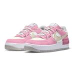 [Custom Sakura Pudding]  Air Force 1 Skateboarding Shoes Women's Low-top Beige - Image 2