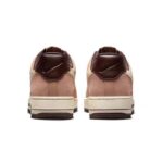 [Custom Lazy giant panda]  Air Force 1 Skateboard Shoes Men Low-Top Light Brown - Image 4