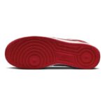 [Custom The same style for men and women leads to a happy marriage]  Air Force 1 Skateboarding Shoes Unisex Low-top Red/Gold - Image 4