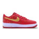 [Custom Red Fortune]  Air Force 1 Skateboarding Shoes Unisex - Image 2