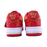 [Custom Red Fortune]  Air Force 1 Skateboarding Shoes Unisex - Image 4