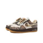 [Custom Hot winter]  Air Force 1 Skateboard Shoes Women's Low-Top Beige - Image 3