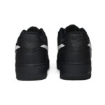 [Custom Unisex Midnight purple]  Air Force 1 Skateboard Shoes Unisex Low-Top Black/Purple/Silver - Image 4