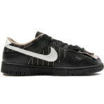 [Custom The Suit-suit thug]  Dunk Skateboarding Shoes Unisex Low-top Black - Image 2