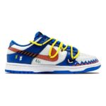 [Custom Men's SharkOW blue and white]  Dunk Skateboarding Shoes Men - Image 2