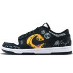 [Custom Halloween Pumpkin]  Dunk Skateboarding Shoes Unisex - Image 2