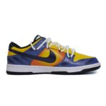 [Custom The male version of "Son of the Scorching Sun"]  Dunk Skateboarding Shoes Men Low-top Blue/yellow/orange - Image 6