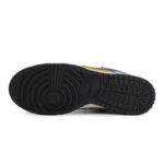 [Custom The male version of "Son of the Scorching Sun"]  Dunk Skateboarding Shoes Men Low-top Blue/yellow/orange - Image 5