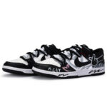 [Custom Male love bullseye]  Dunk Skateboarding Shoes Men - Image 3