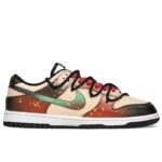 [Custom Ink-wash koi]  Dunk Skateboarding Shoes Men - Image 3
