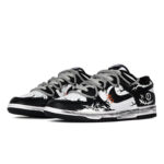 [Custom Men's low-top ghostface graffiti sneakers]  Dunk Skateboarding Shoes Men - Image 3
