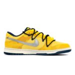 [Custom Men's yellow camouflage deconstructed shoelaces]  Dunk Skateboarding Shoes Men - Image 3