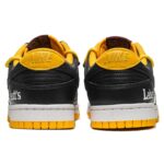 [Custom Boundless wind control]  Dunk Skateboarding Shoes Men Low-top Yellow/black - Image 5