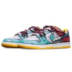 [Custom Shark blue gray red S-BOX]  Dunk Skateboarding Shoes Men - Image 3