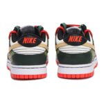 [Custom Men's Christmas tree] Nba X  Dunk Skateboarding Shoes Men Low-top Black/Red/Green - Image 4