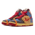 [Custom A combination of male and female bear dads]  Dunk Skateboarding Shoes Unisex - Image 3