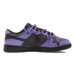 [Custom Men's lightning hook in purple and black]  Dunk Skateboarding Shoes Men - Image 2