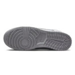 [Custom Men's striped cyan grey]  Dunk Skateboarding Shoes Men Low-top Dark Gray - Image 5