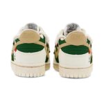 [Custom Green Christmas]  Dunk Skateboarding Shoes Men Low-top Beige/Green - Image 4