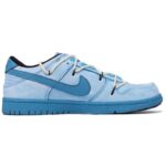 [Custom Men's style: Misty Glacier Blue]  Dunk Skateboarding Shoes Men - Image 2