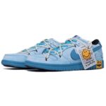 [Custom Men's style: Misty Glacier Blue]  Dunk Skateboarding Shoes Men - Image 3