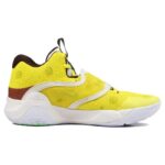 [Custom Back-to-school season sponge]  KD Trey 5 X Basketball Shoes Men Low-top Yellow/Brown - Image 4
