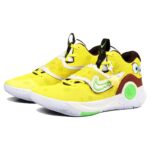 [Custom Back-to-school season sponge]  KD Trey 5 X Basketball Shoes Men Low-top Yellow/Brown - Image 3