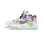 [Custom River Moon]  KD Trey 5 X Basketball Shoes Men Low-Top Purple/White - Image 2