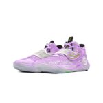 [Custom Don't Love Me]  KD Trey 5 X Basketball Shoes Men Mid-Top White/Purple - Image 2