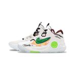 [Custom Men's fireworks]  KD Trey 5 X Basketball Shoes Men Low-Top Beige - Image 2