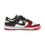 [Custom Ladies, congratulations on your prosperity]  Dunk Skateboarding Shoes Women's Low-top Red/Black/White - Image 3