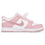 [Custom "Pink Love"]  Dunk Skateboarding Shoes Women's Low-top Pink - Image 2