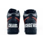 [Custom Burning Soul]  Dunk Skateboarding Shoes Unisex Black/Red - Image 4