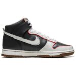 [Custom Track Legend]  Dunk Skateboarding Shoes Men High-top Gray - Image 2